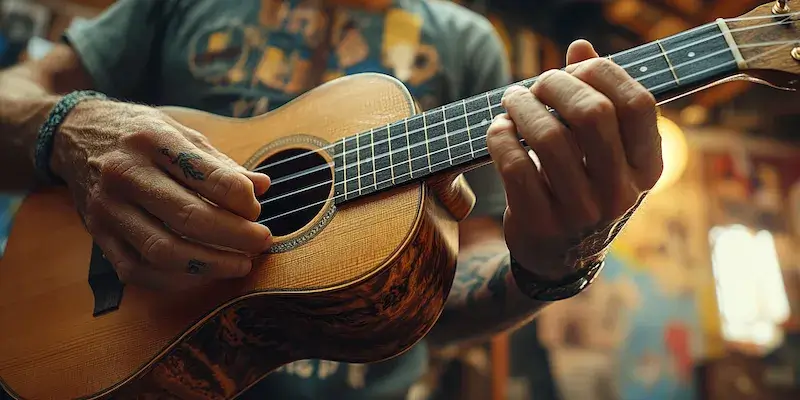 Jak nastroić ukulele koncertowe?