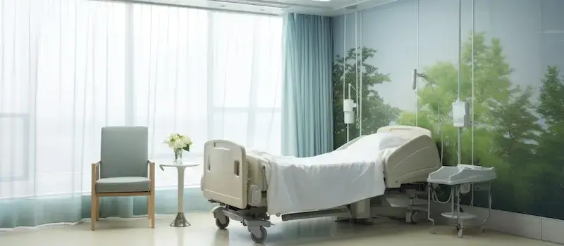 Łóżko rehabilitacyjne dla seniora